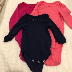 Primary.com Set of 3 Pima Onesies